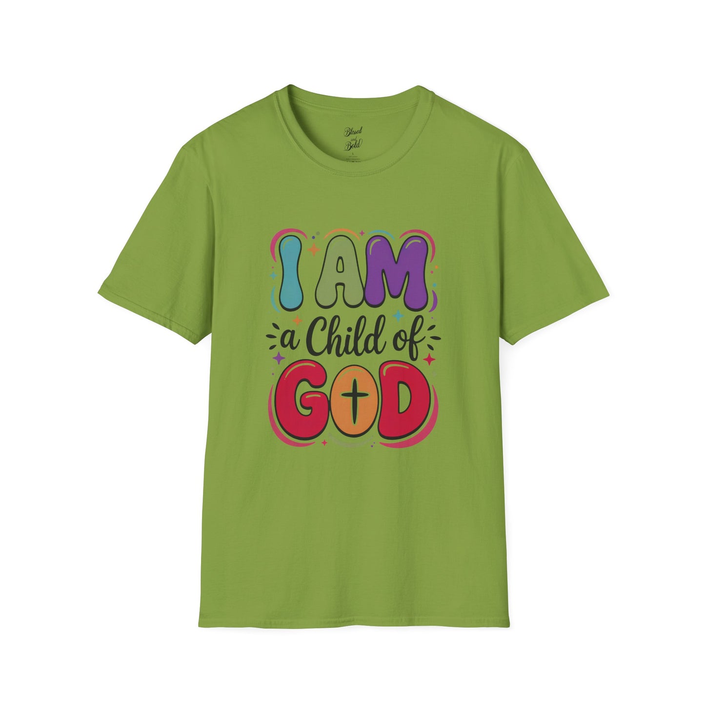 Christian Unisex Softstyle T-Shirt - I am a Child of God