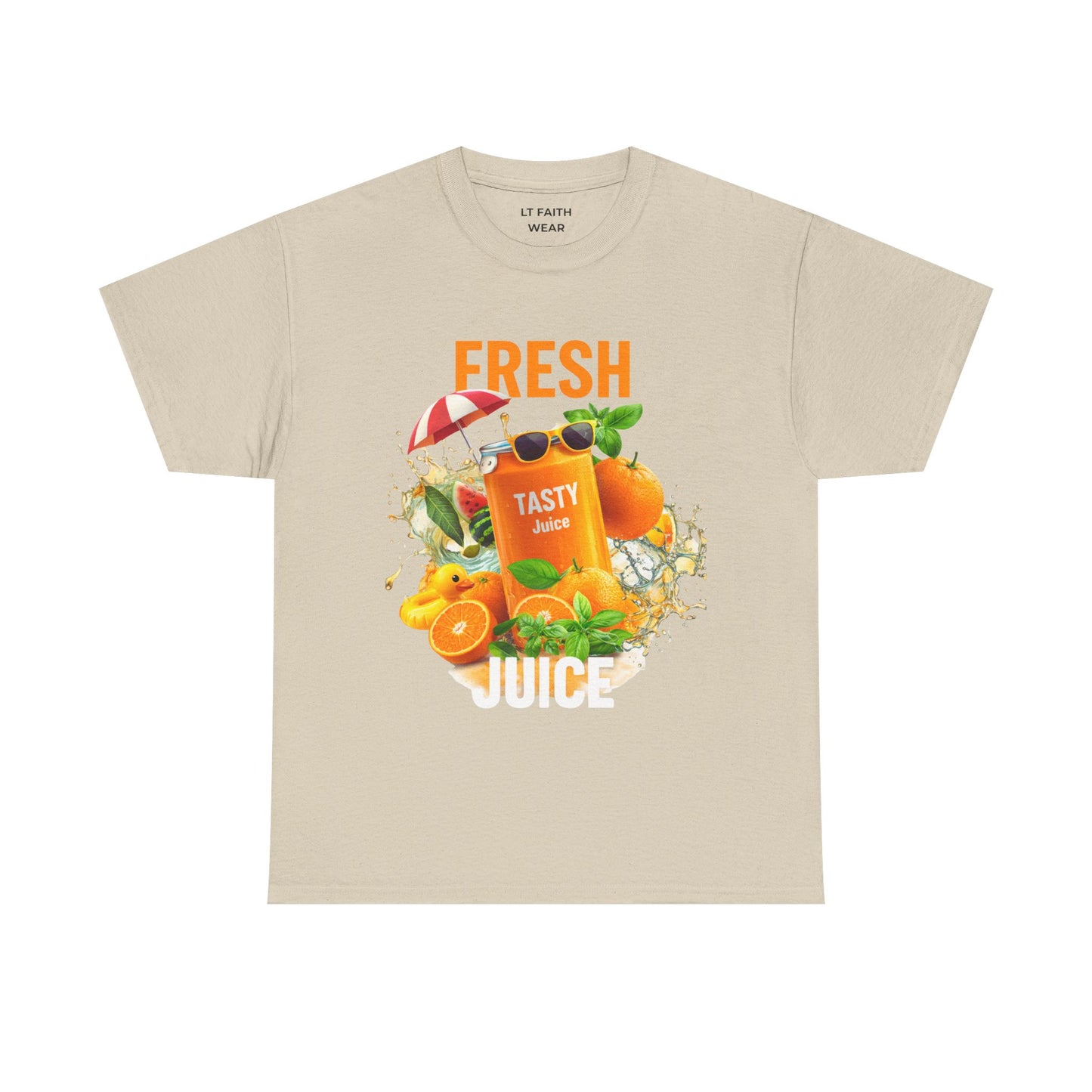 Fresh Juice T-Shirt — 'Fresh Tasty Juice' Fruit Graphic Tee