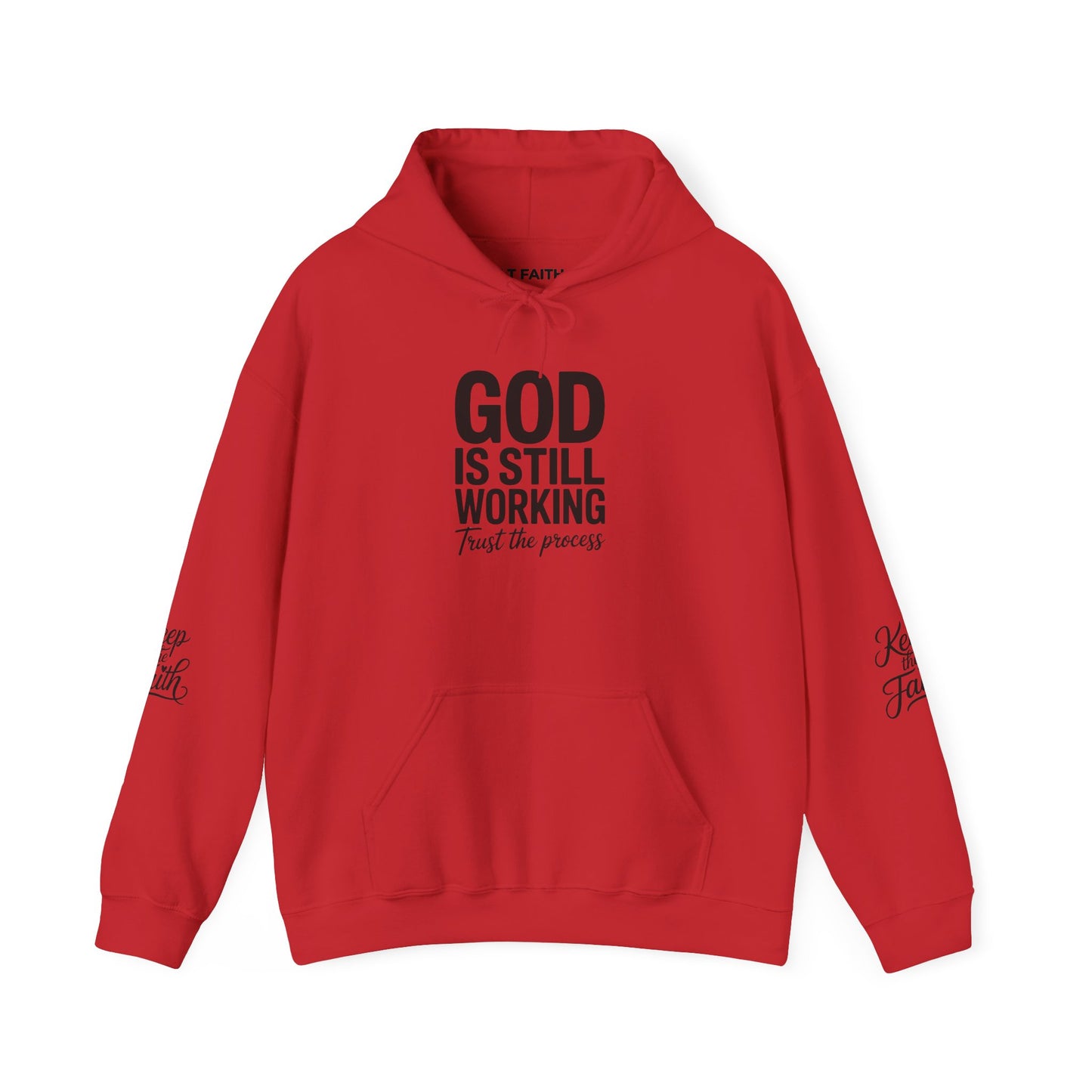 Keep The Faith Hoodie — Inspirational Religious Hooded Sweatshirt