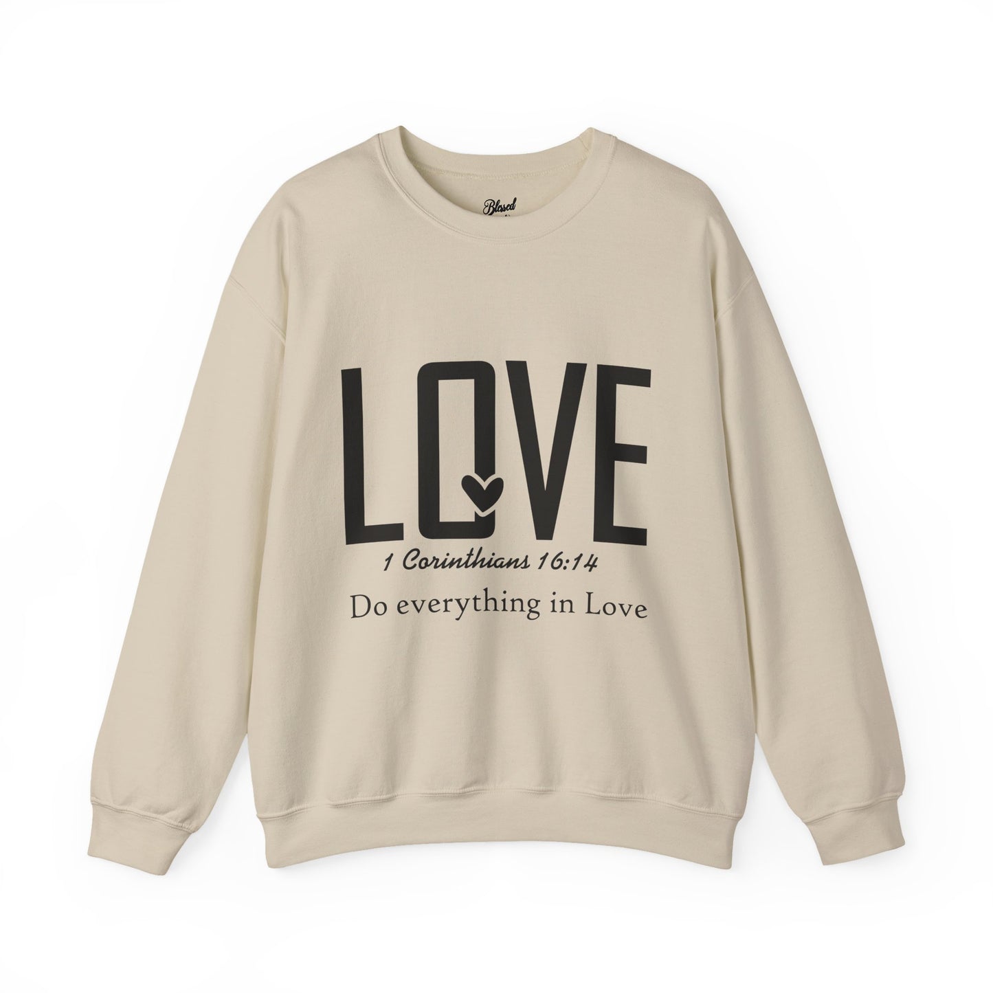 Crewneck Sweatshirt LOVE Design