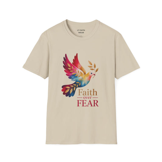 Faith Over Fear Dove of Peace T-Shirt