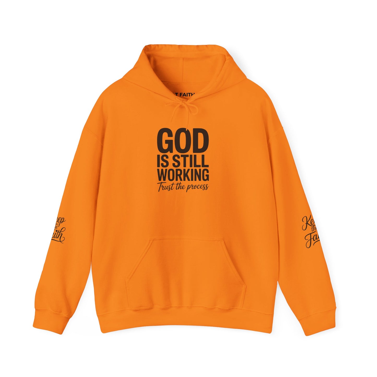 Keep The Faith Hoodie — Inspirational Religious Hooded Sweatshirt