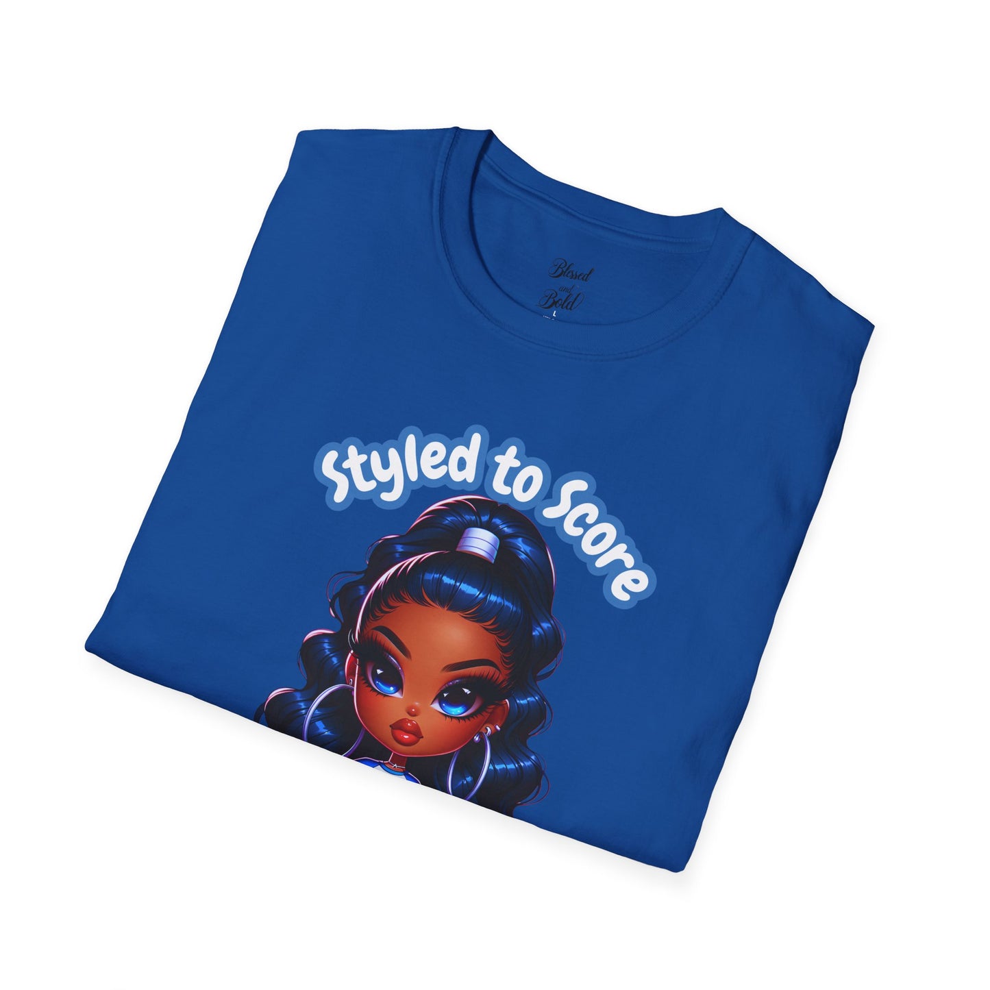 Softstyle T-Shirt Styled to Score