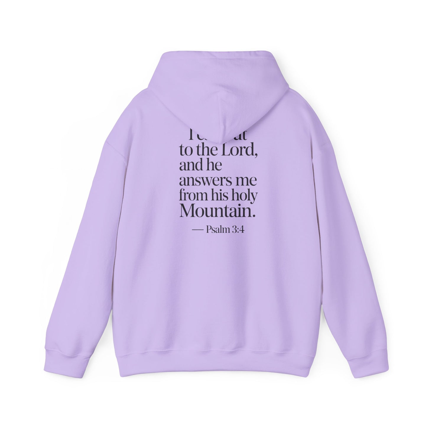 I Call Out to the Lord Hoodie — Christian Faith Pullover
