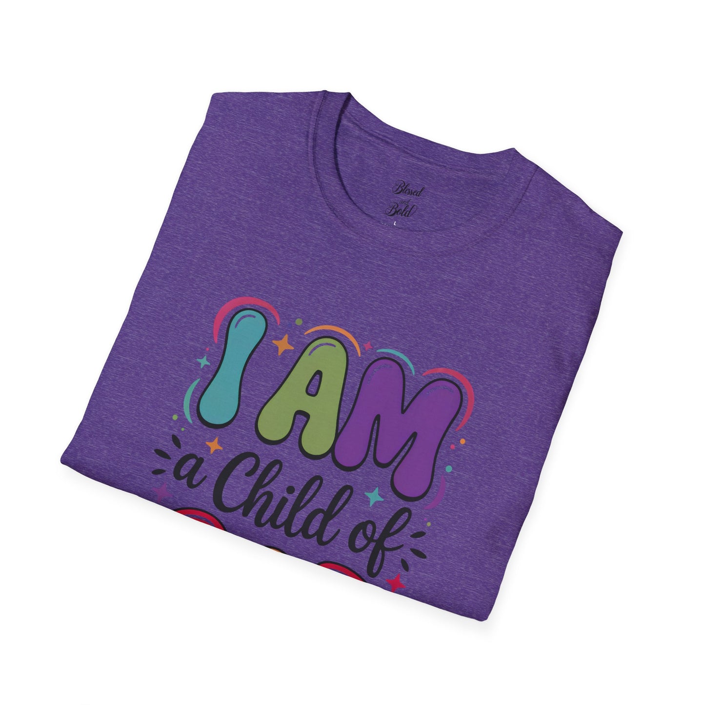 Christian Unisex Softstyle T-Shirt - I am a Child of God