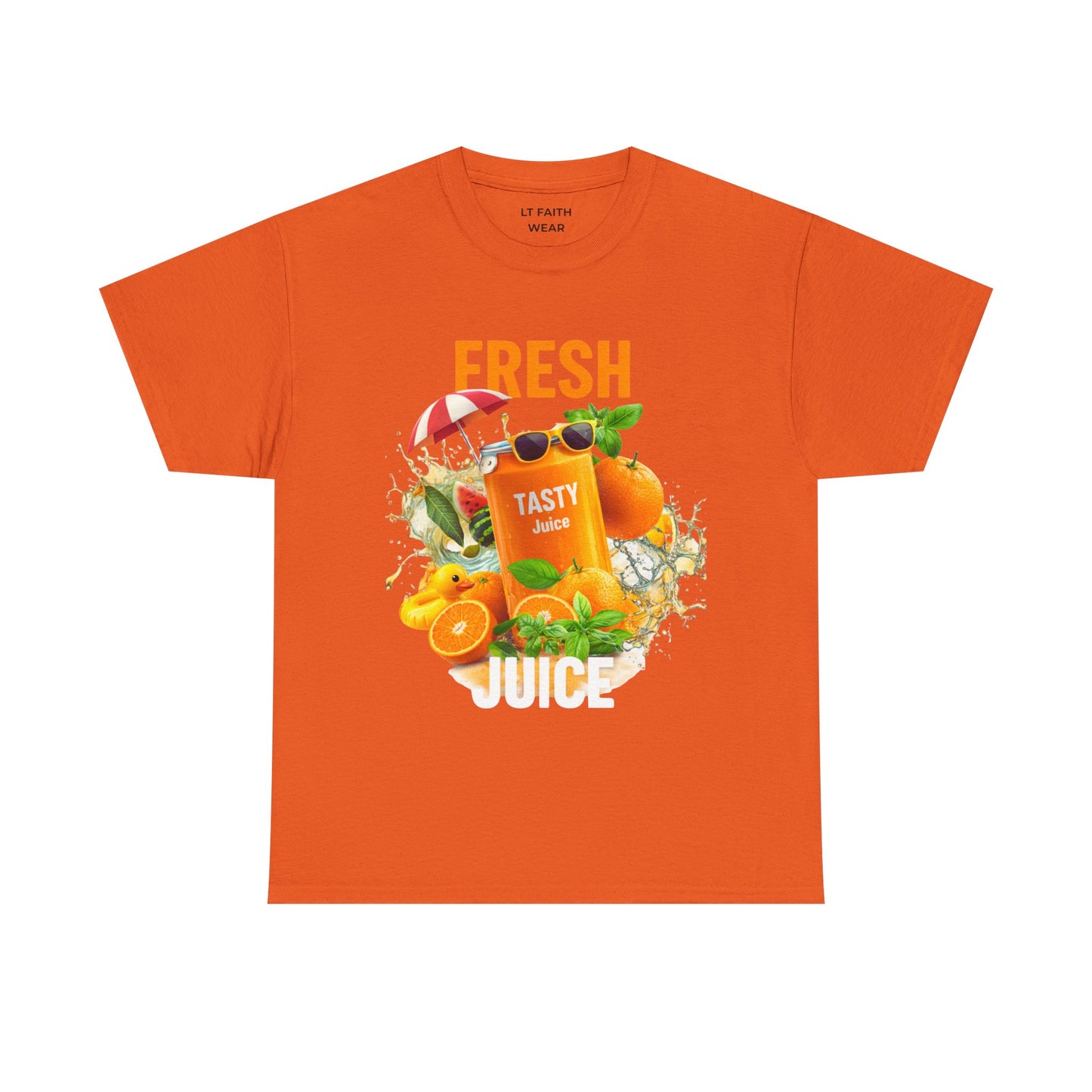Fresh Juice T-Shirt — 'Fresh Tasty Juice' Fruit Graphic Tee