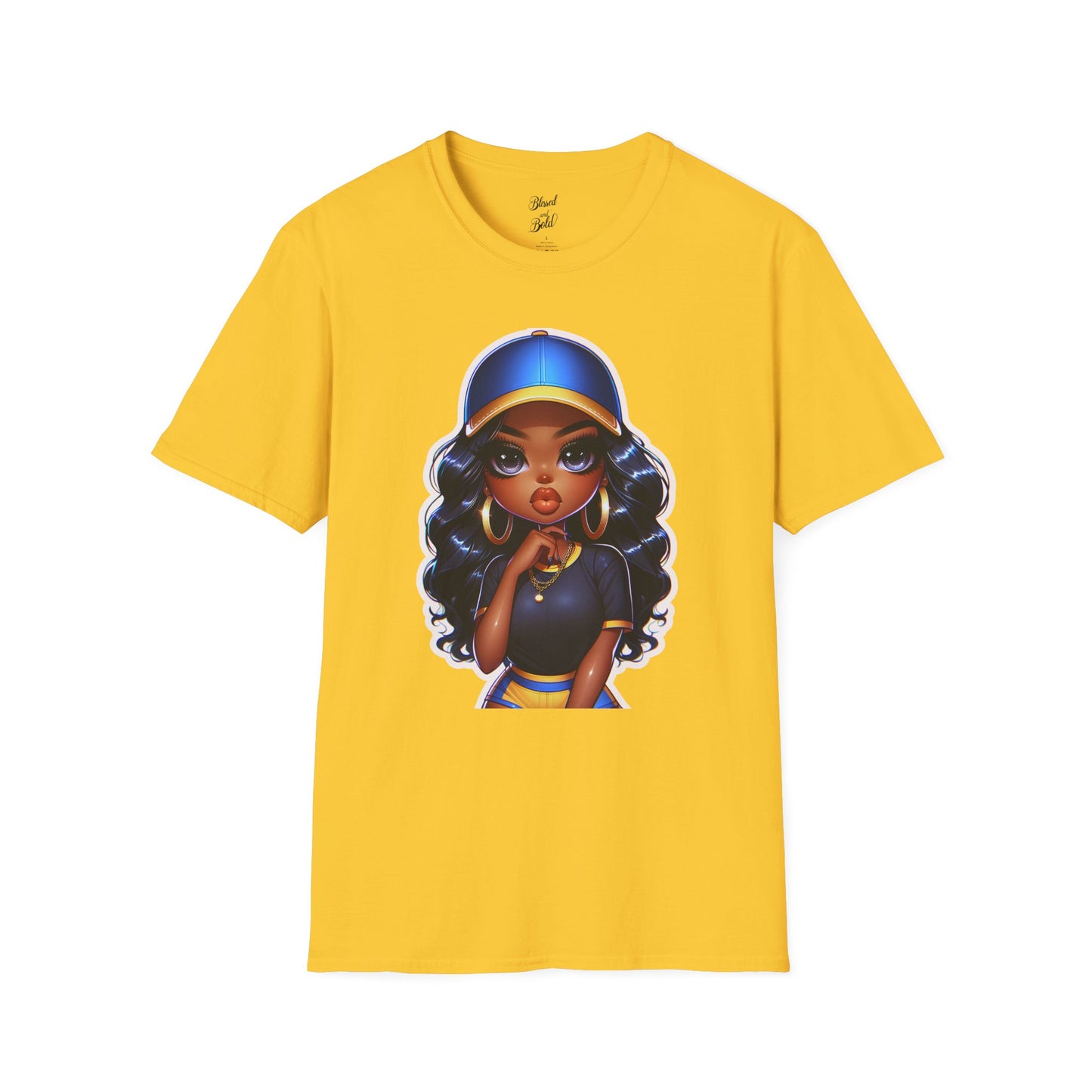 Graphic Tee: Bold & Beautiful Game Ready Glow Unisex Softstyle T-Shirt