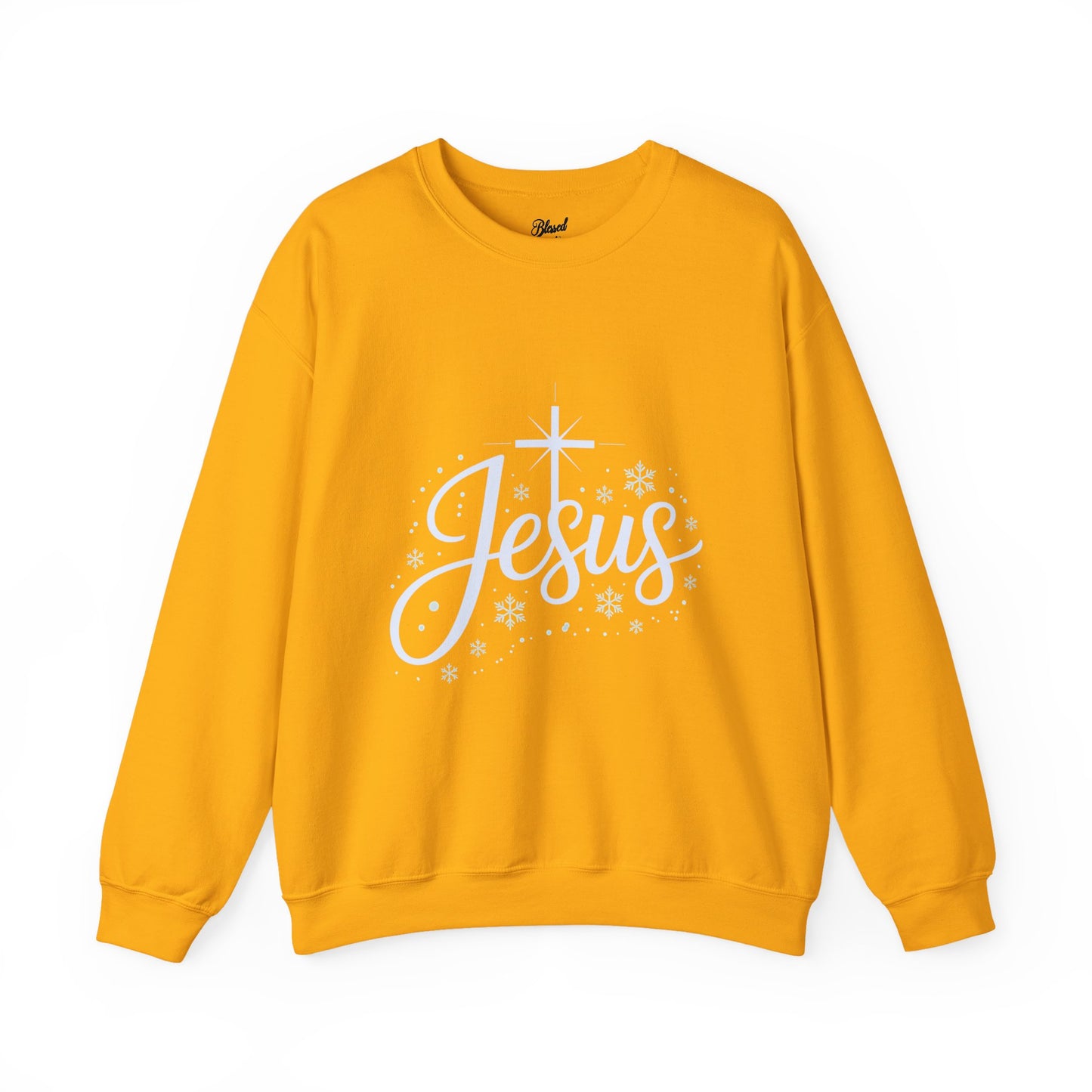 Christmas Sweatshirt - Jesus The Reason for the Snowy Season