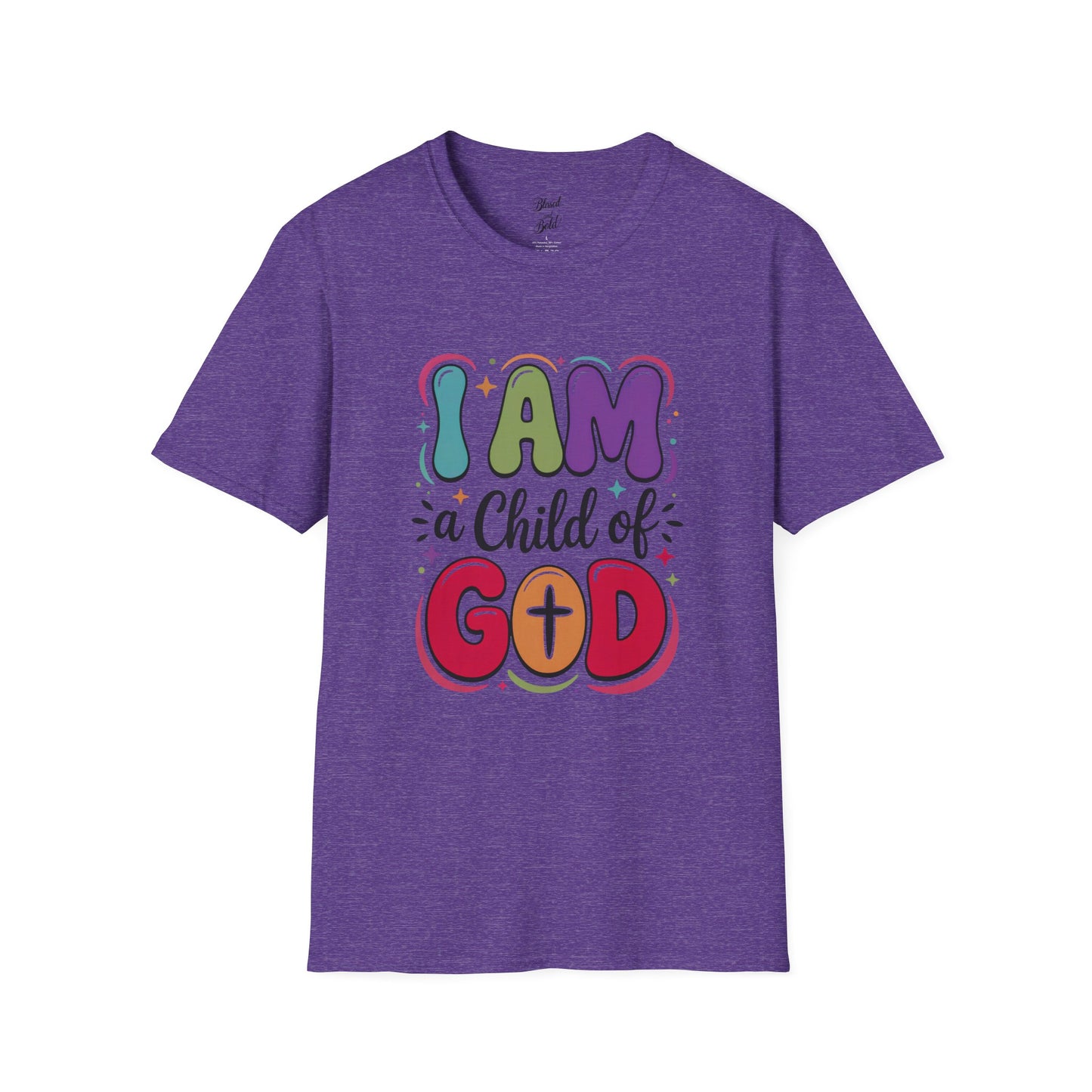 Christian Unisex Softstyle T-Shirt - I am a Child of God