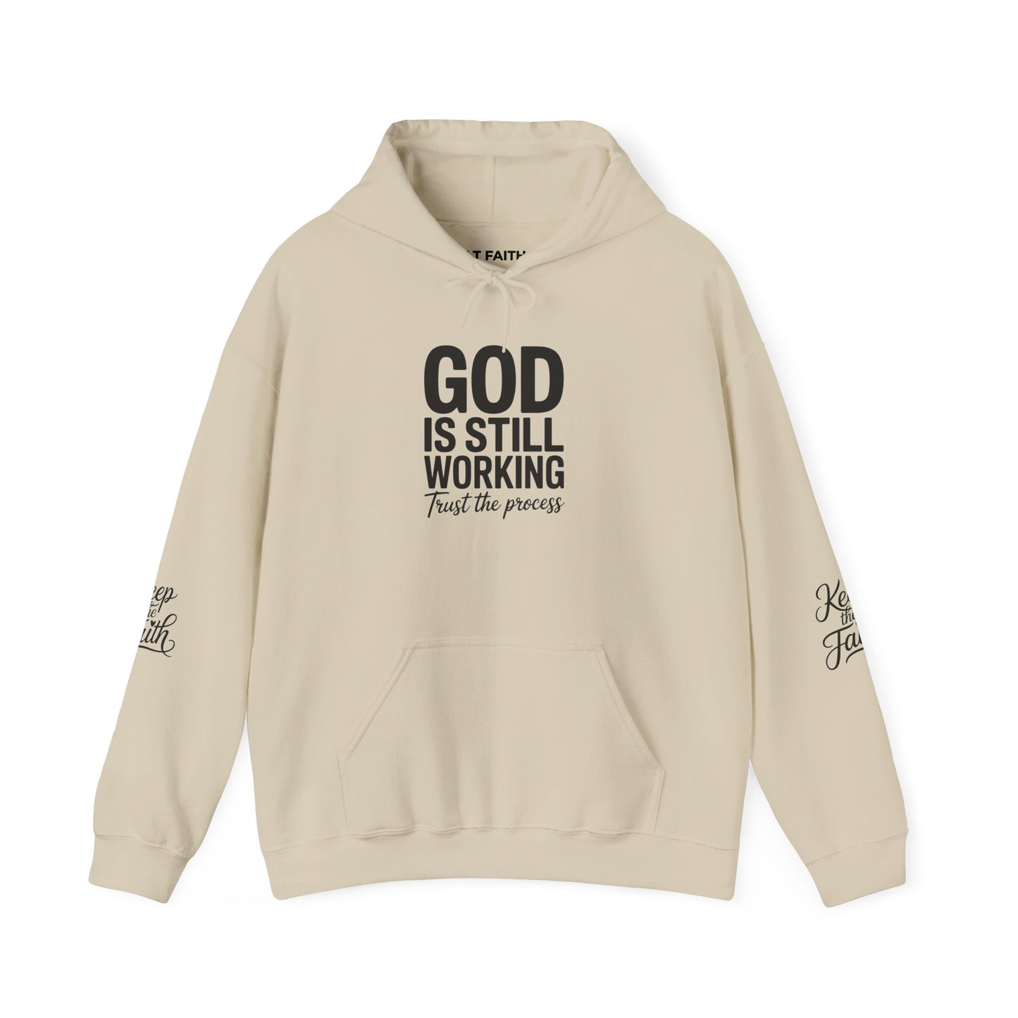 Keep The Faith Hoodie — Inspirational Religious Hooded Sweatshirt