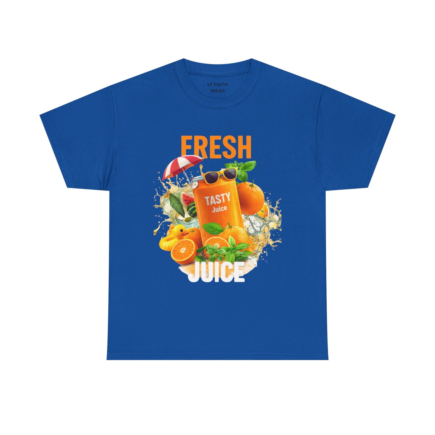 Fresh Juice T-Shirt — 'Fresh Tasty Juice' Fruit Graphic Tee