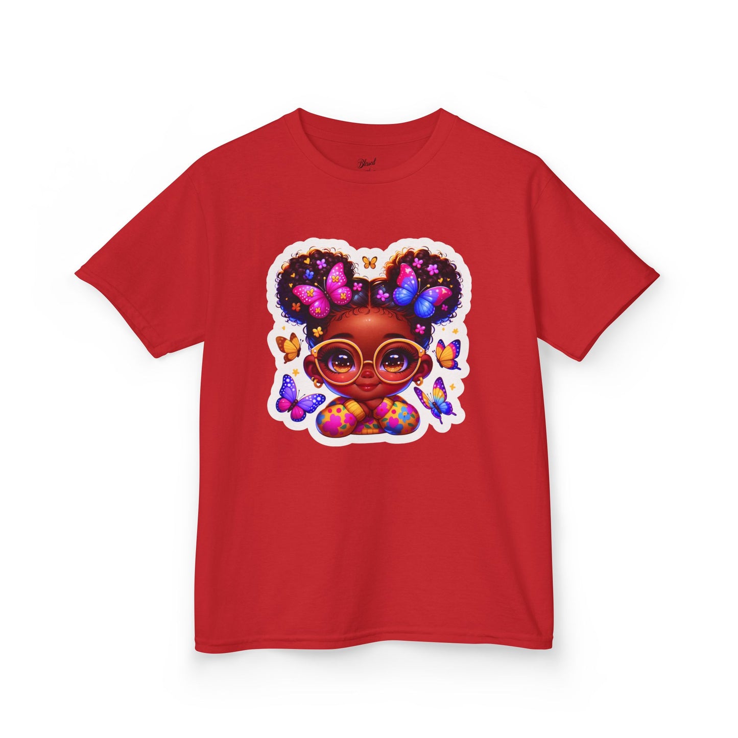 Kids Tee - Glow Girl: Sweet, Smart & Sparkly Design