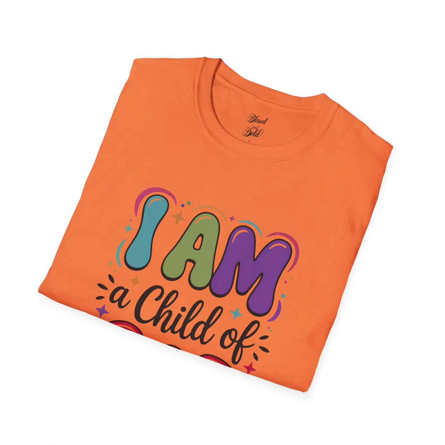 Christian Unisex Softstyle T-Shirt - I am a Child of God