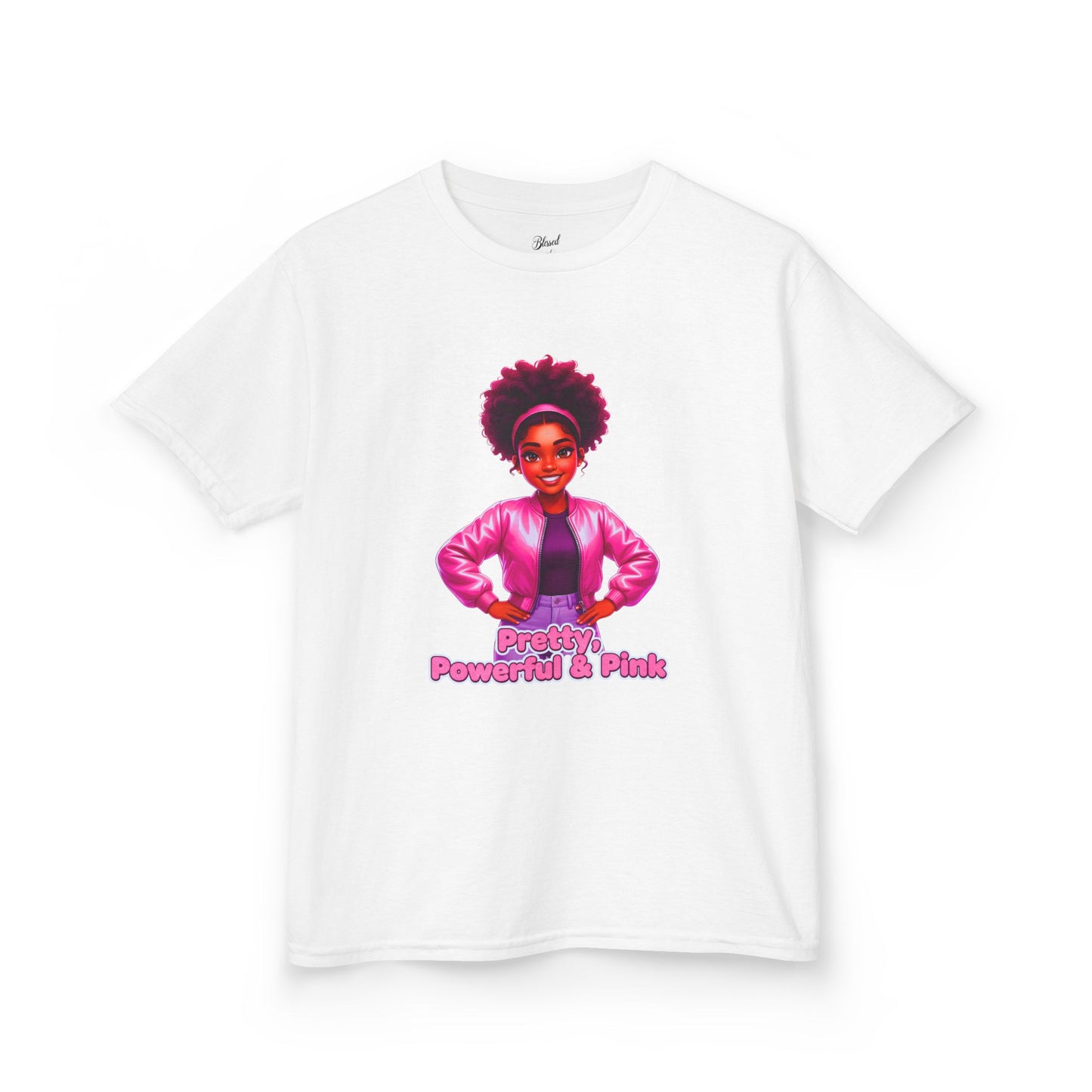 Pretty Powerful Pink Kids T-Shirt
