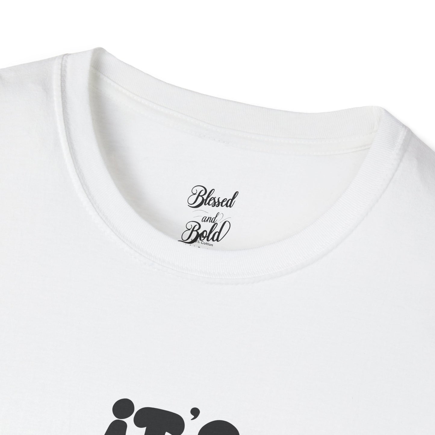 Christian Unisex T-Shirt - 'It's Never Luck, It's Always God'