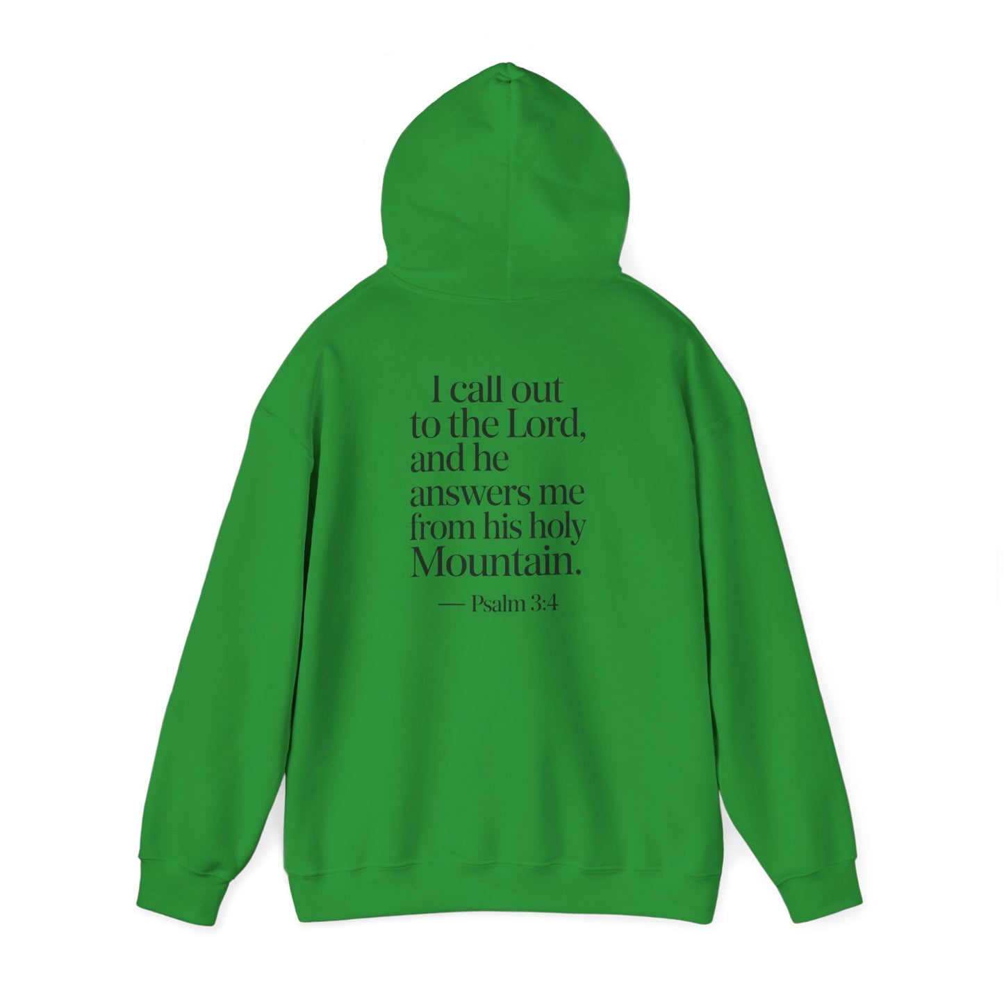 I Call Out to the Lord Hoodie — Christian Faith Pullover