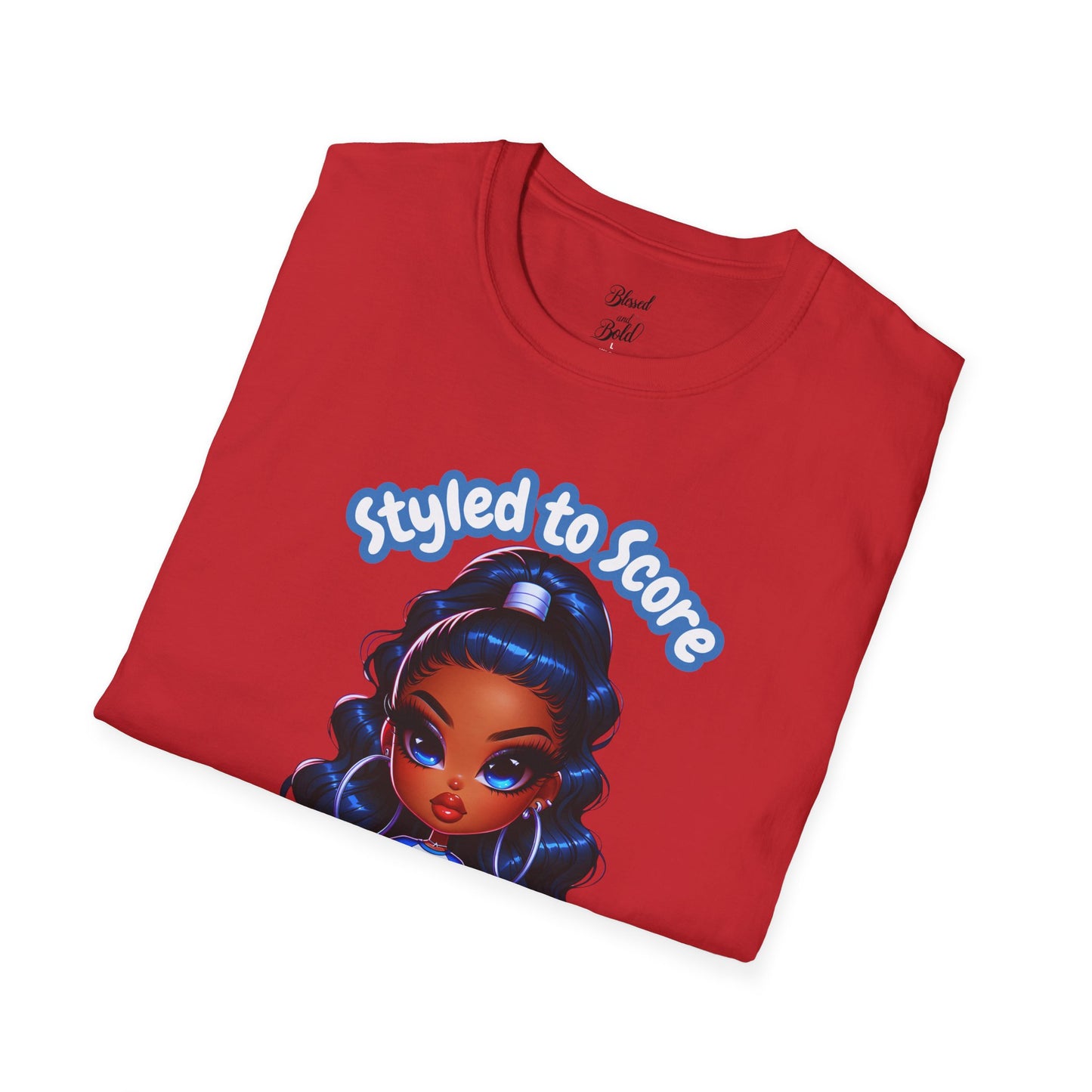 Softstyle T-Shirt Styled to Score