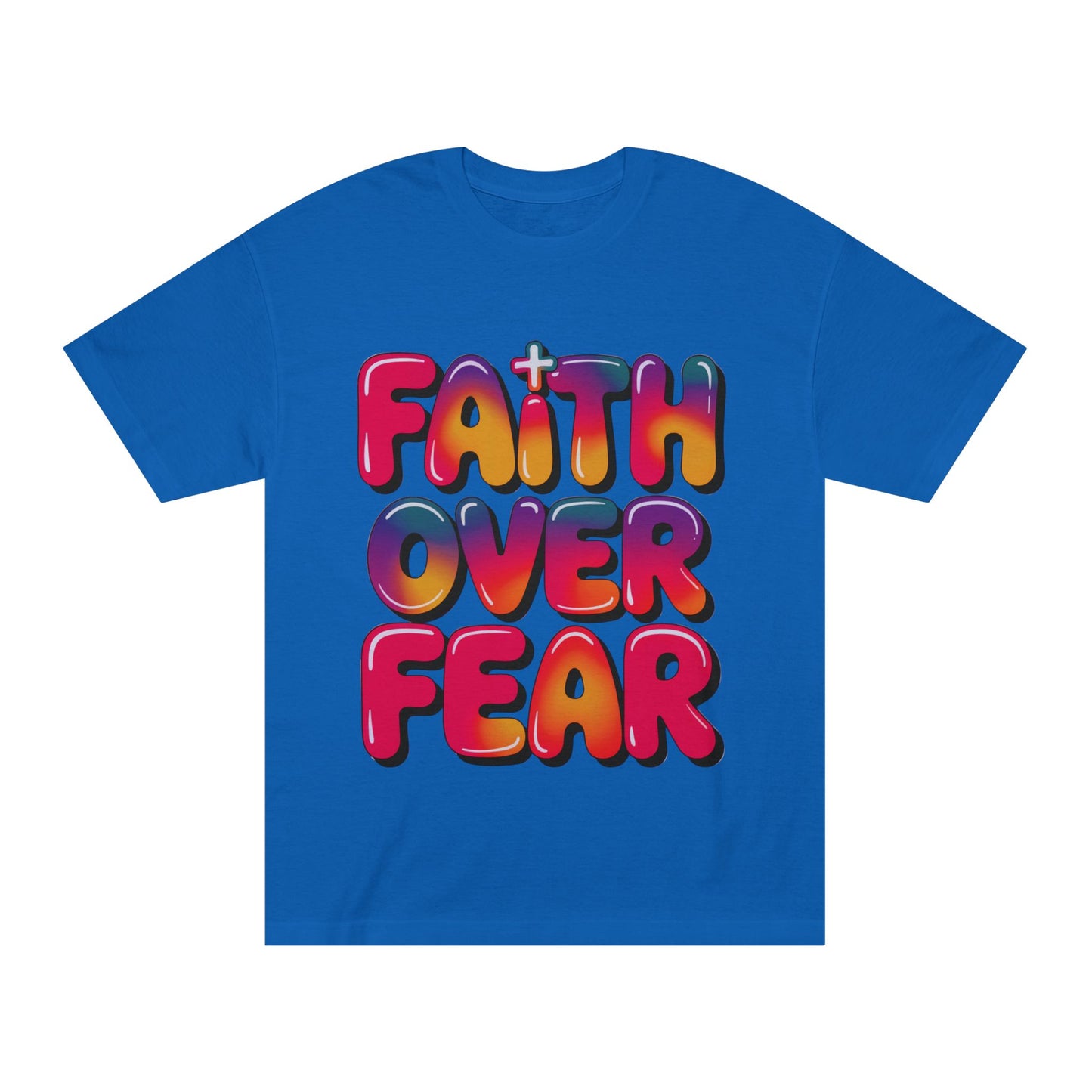 Faith Over Fear Christian T-Shirt — Women’s Inspirational Graphic Tee