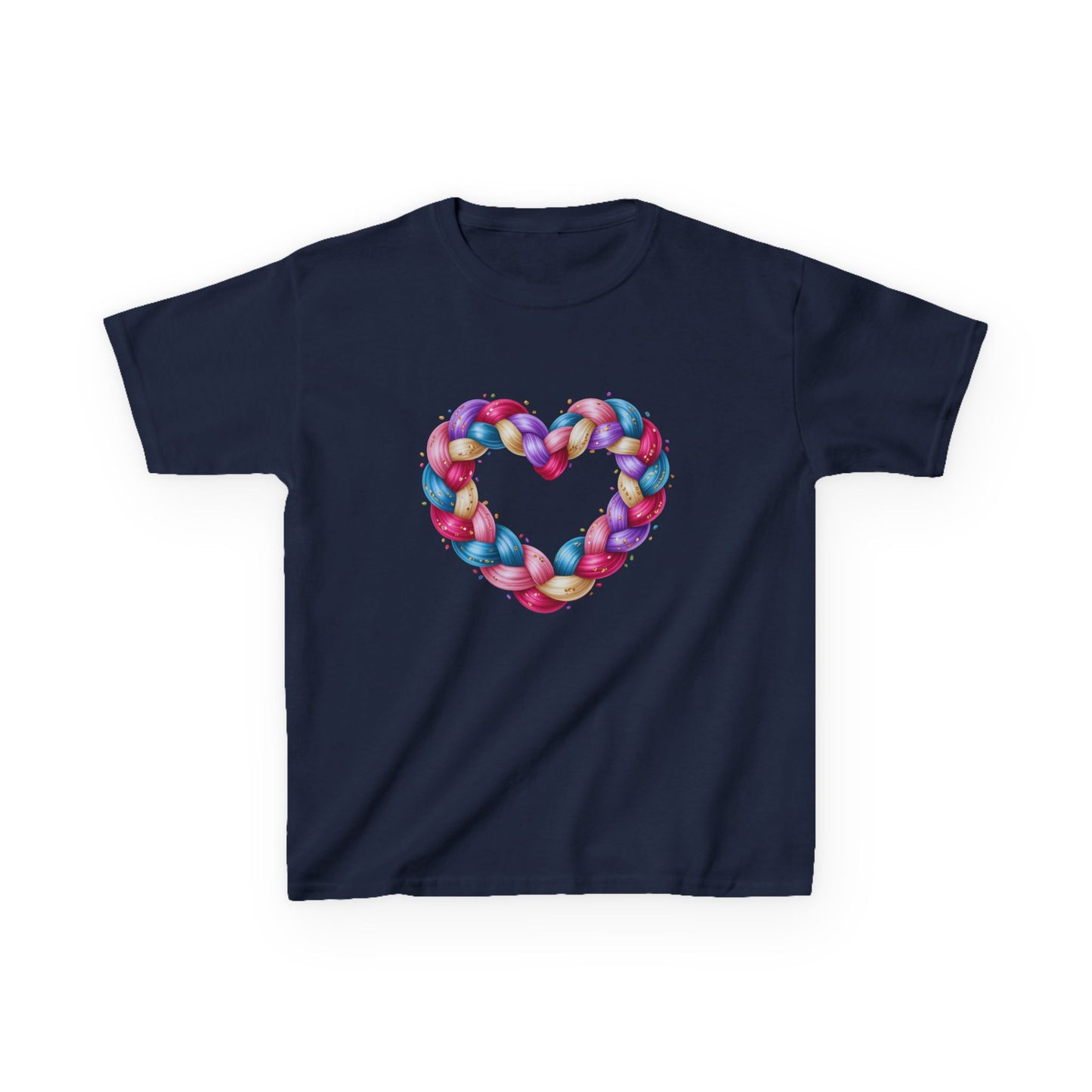 Pastel Heart Vibes Kids Tee
