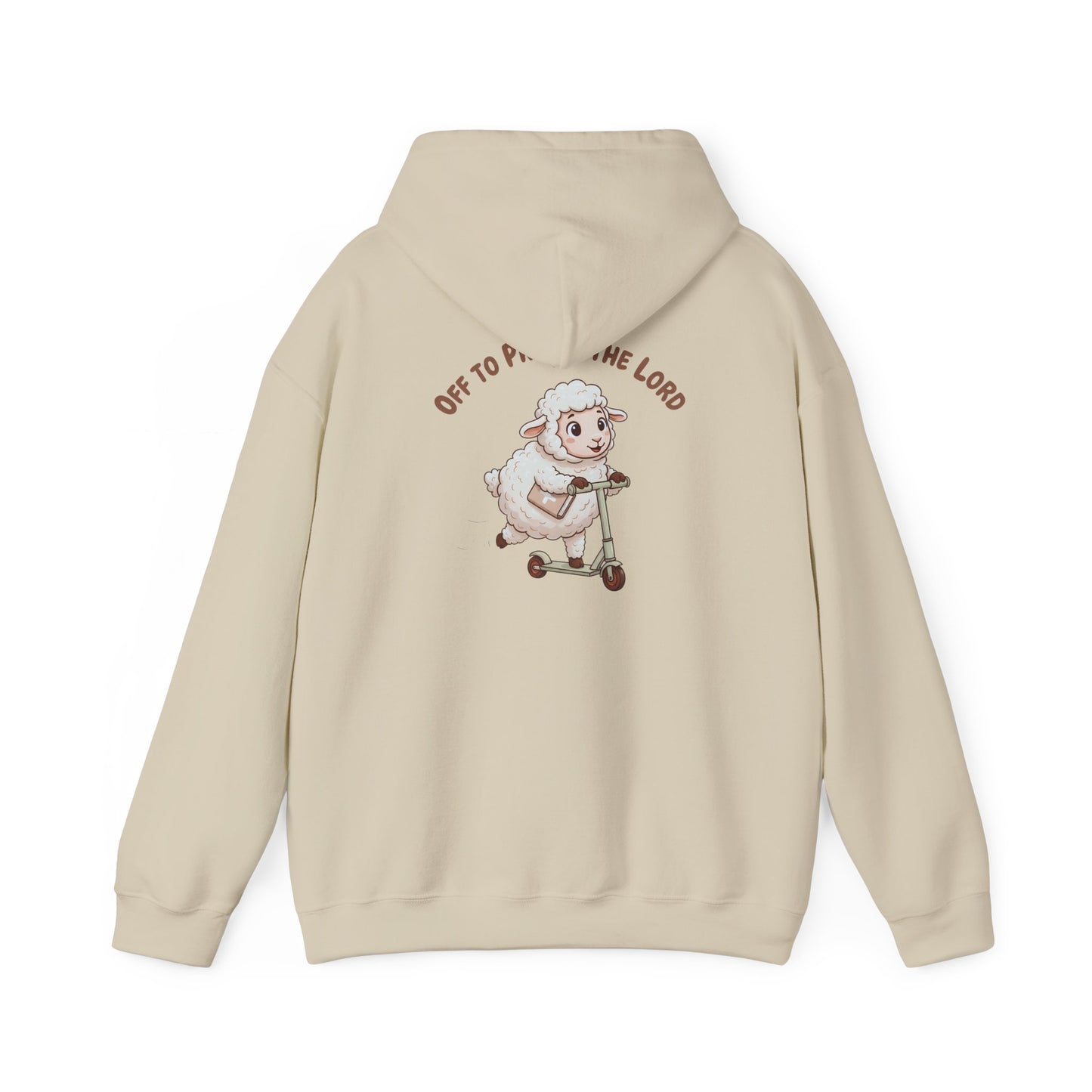 Christian 'Off to Praise the Lord' Hoodie — Faith-Based Religious Pullover
