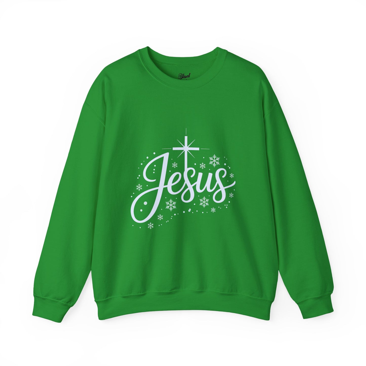 Christmas Sweatshirt - Jesus The Reason for the Snowy Season