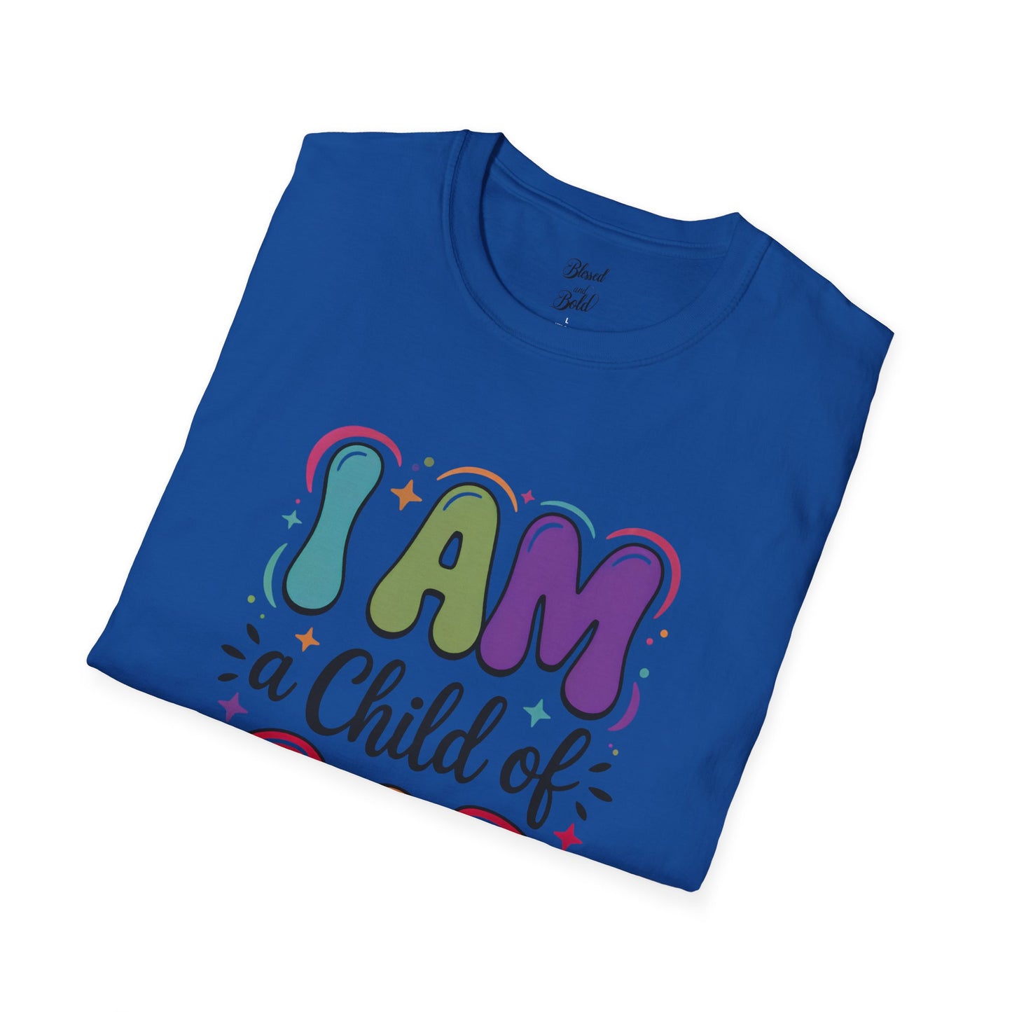 Christian Unisex Softstyle T-Shirt - I am a Child of God