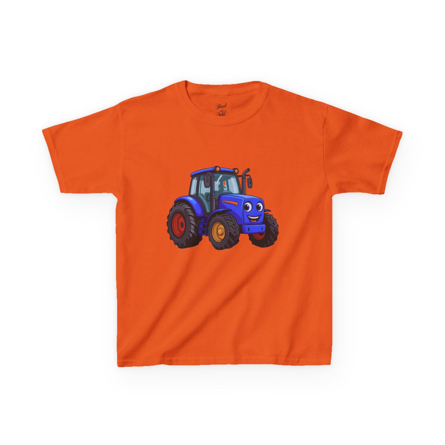 Kids T-Shirt Tractor Buddy on the Move 🚜💙