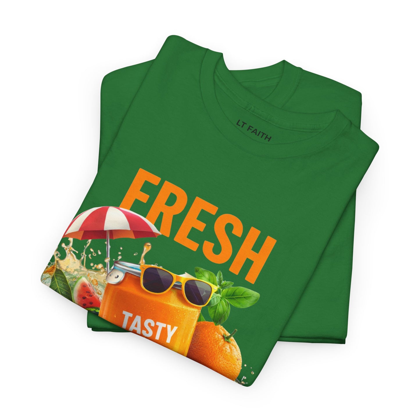 Fresh Juice T-Shirt — 'Fresh Tasty Juice' Fruit Graphic Tee