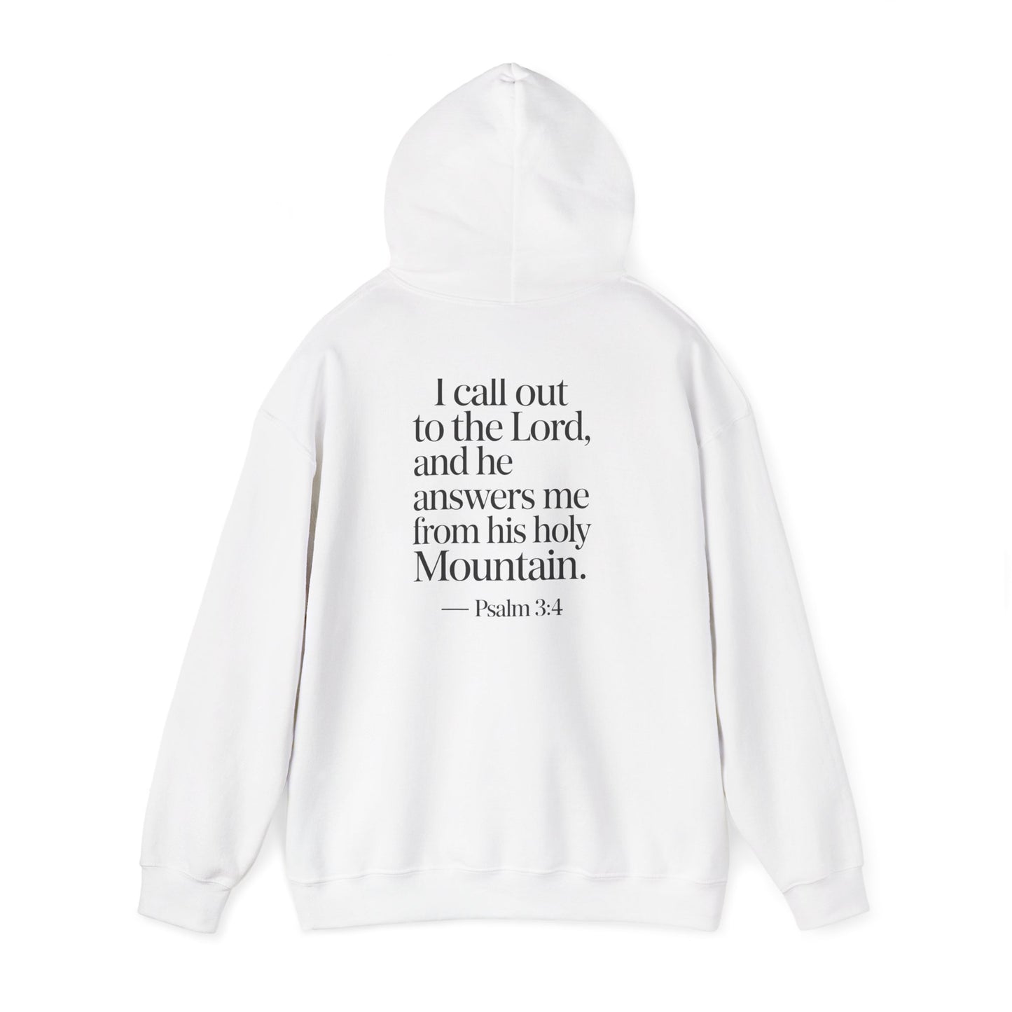 I Call Out to the Lord Hoodie — Christian Faith Pullover