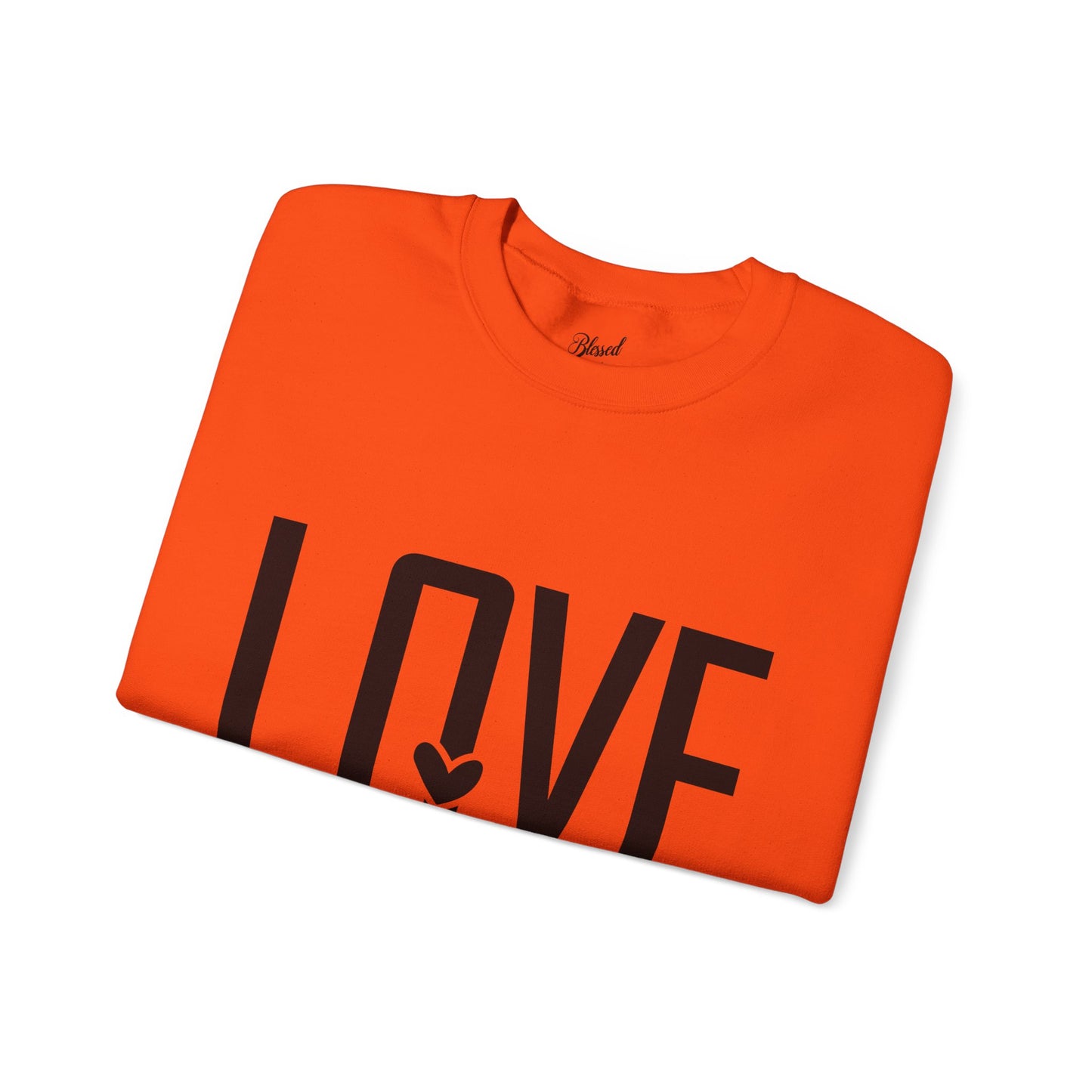 Crewneck Sweatshirt LOVE Design