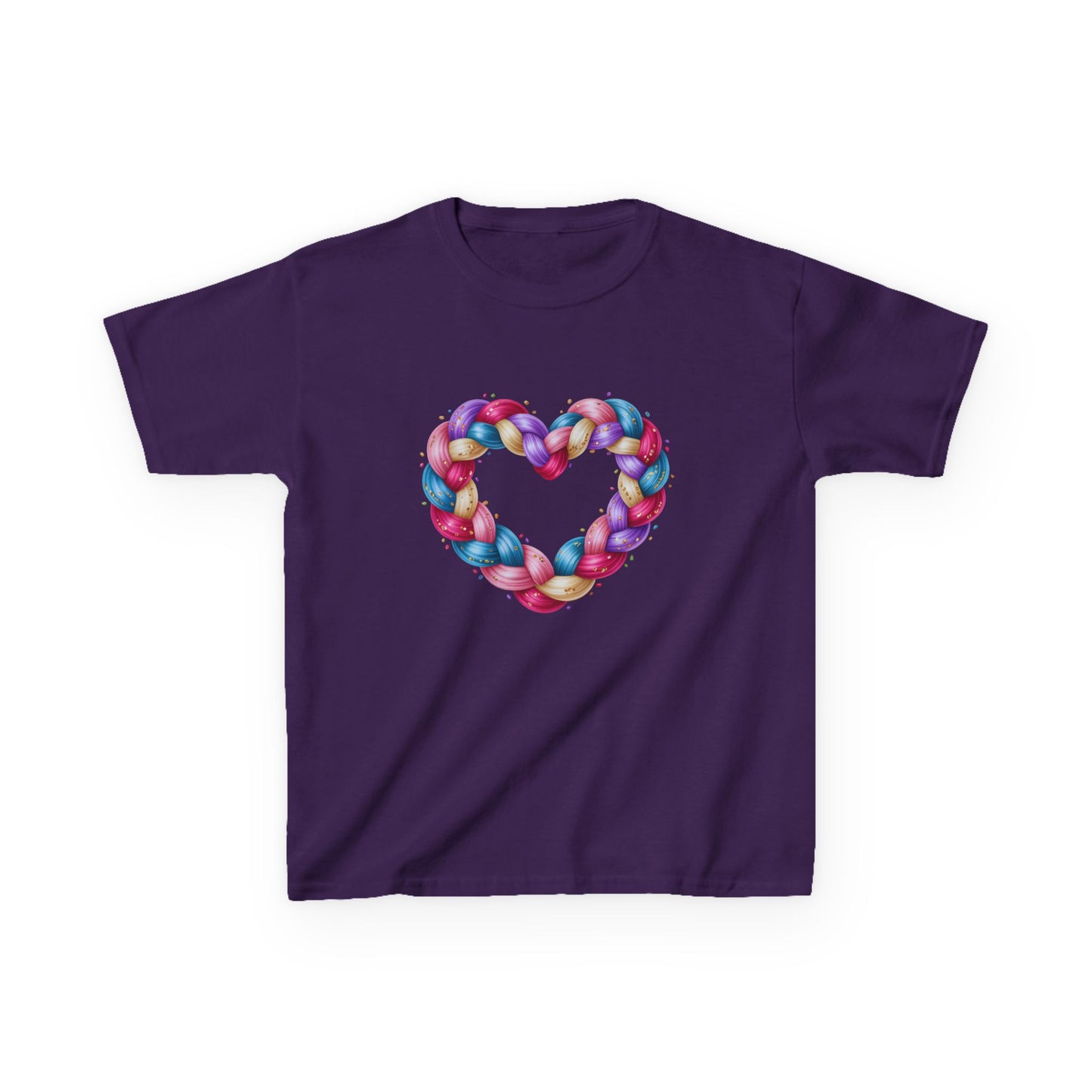 Pastel Heart Vibes Kids Tee