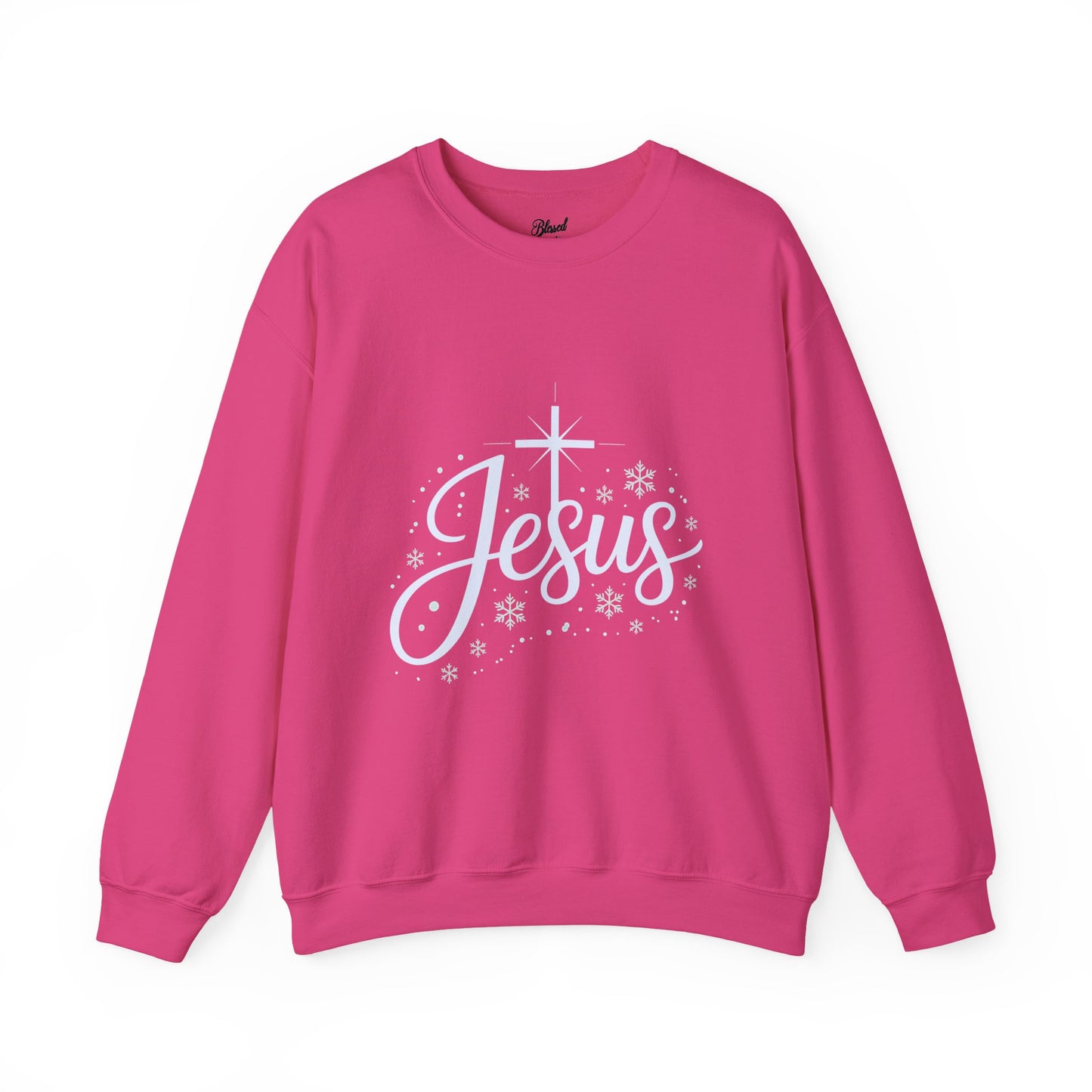 Christmas Sweatshirt - Jesus The Reason for the Snowy Season