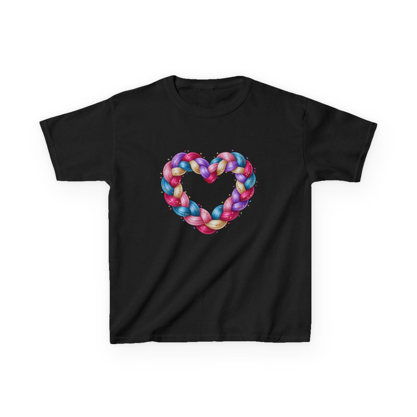 Pastel Heart Vibes Kids Tee