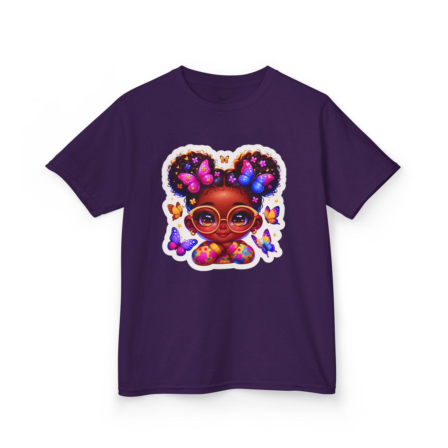 Kids Tee - Glow Girl: Sweet, Smart & Sparkly Design