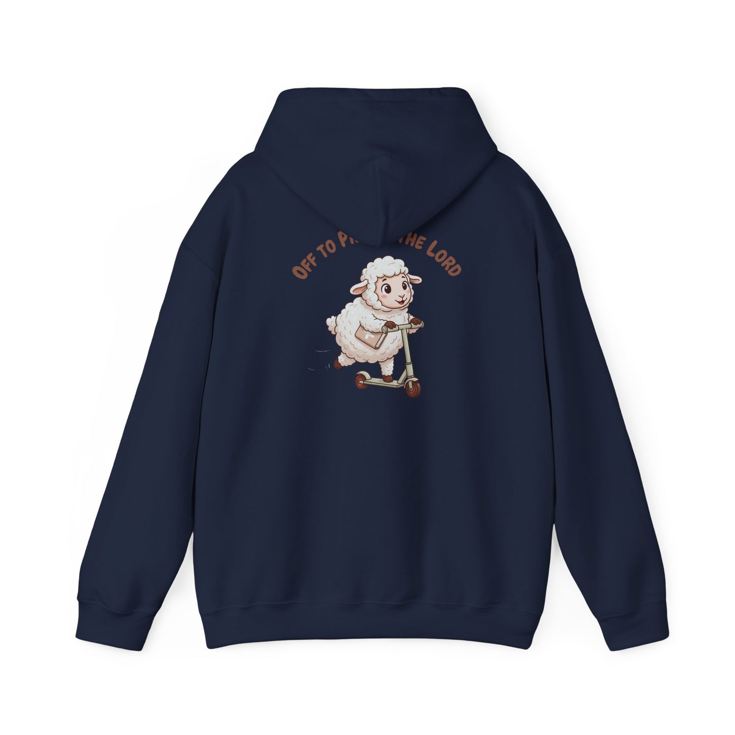 Christian 'Off to Praise the Lord' Hoodie — Faith-Based Religious Pullover