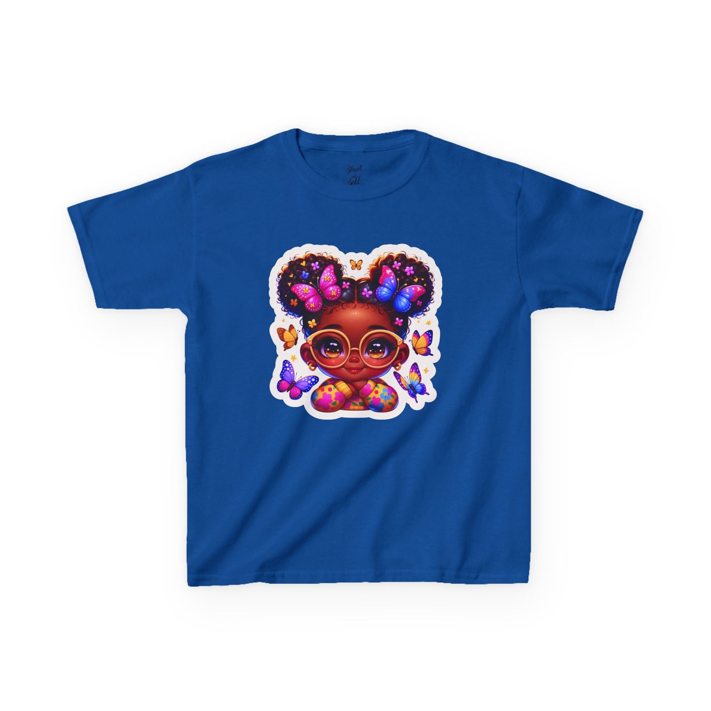 Kids Tee - Glow Girl: Sweet, Smart & Sparkly Design