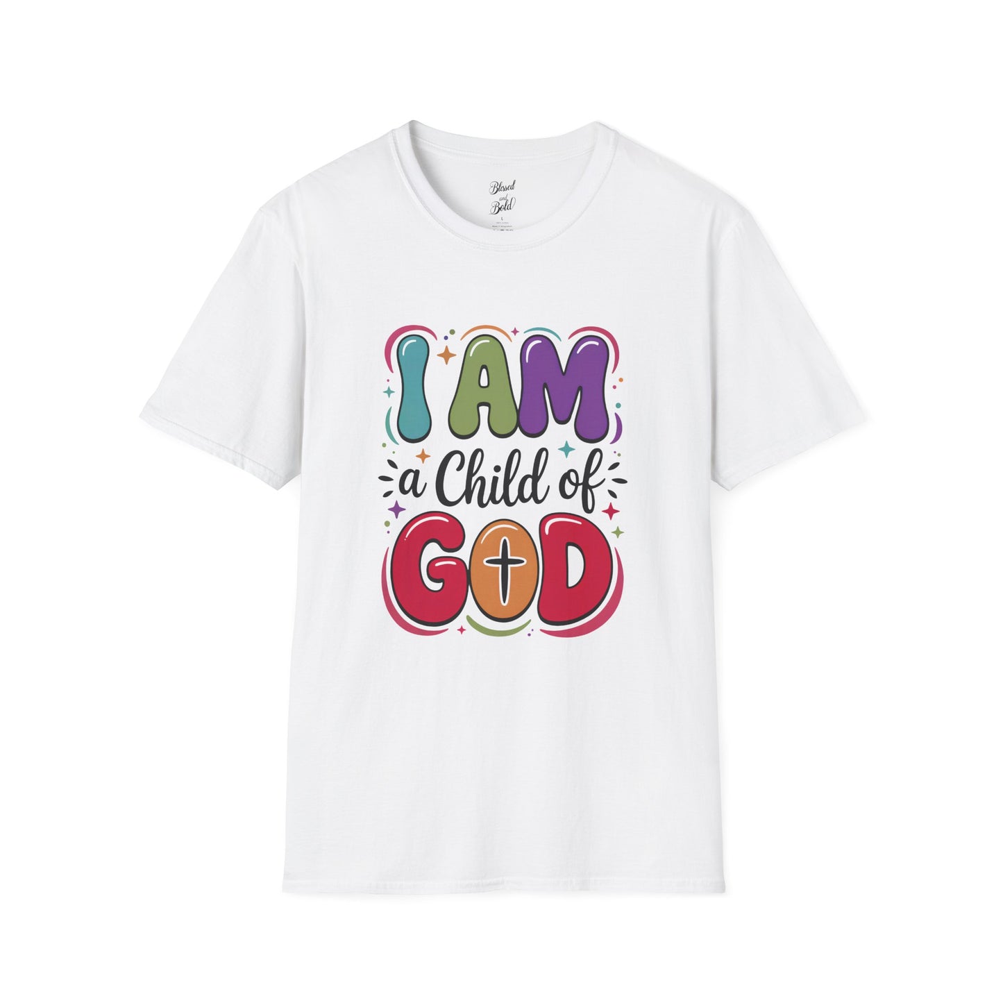 Christian Unisex Softstyle T-Shirt - I am a Child of God