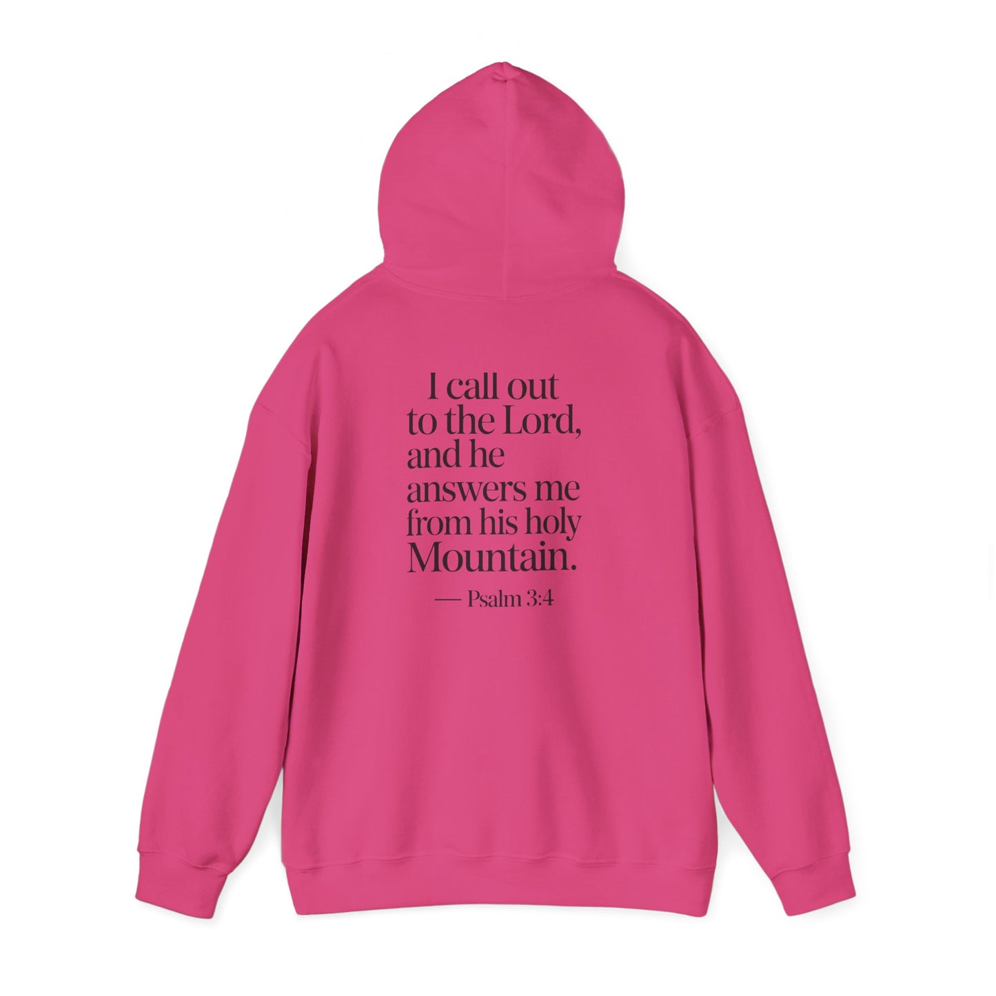 I Call Out to the Lord Hoodie — Christian Faith Pullover