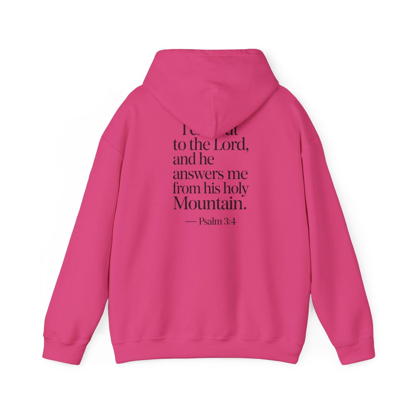 I Call Out to the Lord Hoodie — Christian Faith Pullover